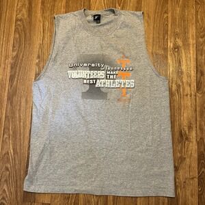 Tennessee Volunteers Starter Tank Top Men‎ XL Gray Rocky Top Big GBO Sleeveless